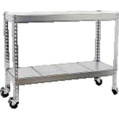 Scaffale metallico Simonrack 1504-2, 2 ripiani, 150 cm