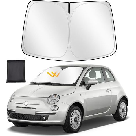 Sonnenschutz Frontscheibe für VW Fiat 500 (2014-2020) - UV-Schutz & Kühlung (1/5)