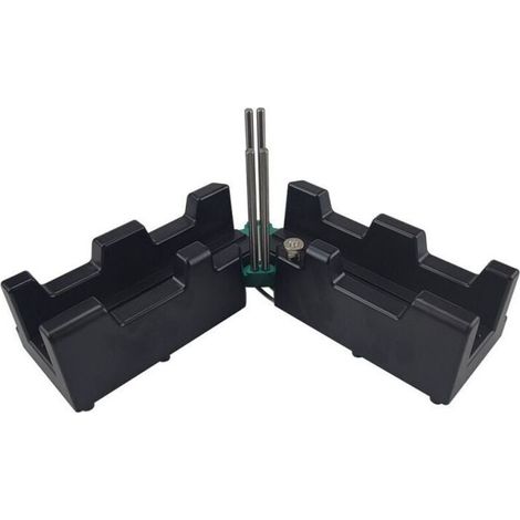 Fausse Equerre et Boite à Onglets - Produit 2 en 1 pour des Plinthes Précises - Angles de 85 à 180° (1/5)
