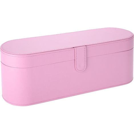 Étui de rangement pour sèche-cheveux Dyson, rose, imperméable à l'humidité, antichoc, sac de voyage protecteur. (1/5)