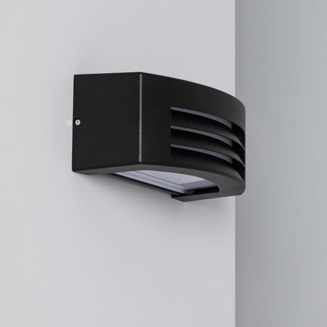 Applique da Parete per Esterni Alluminio Riva Nero (1/5)