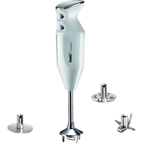Bamix Prime frullatore immersione metallo 250 w Bianco