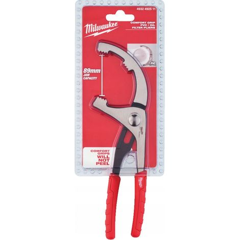 Pinza filtro olio Milwaukee 4932492511 compatta resistente (1/3)