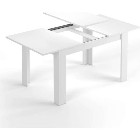 Mesa comedor extensible Paris en color blanco artik 78 cm(alto)140-190 cm(ancho)90 cm(largo) (1/5)