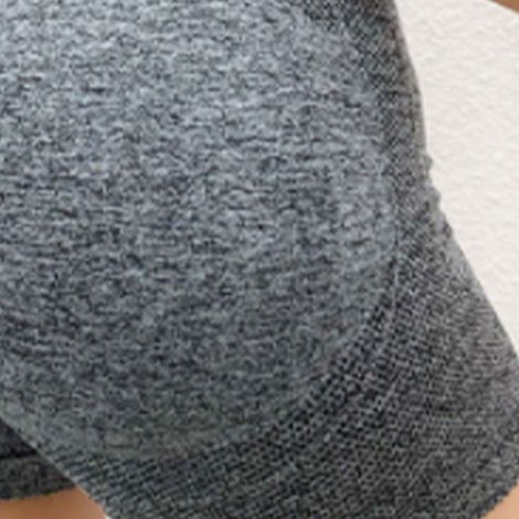 Hochgeschnittene, nahtlose und sehr dehnbare Yoga-Shorts für Damen, ideal für Yoga, Fitness und Laufen. Grau, Größe M, geeignet für Personen mit einem Gewicht zwischen 40 und 60 kg. (1/5)