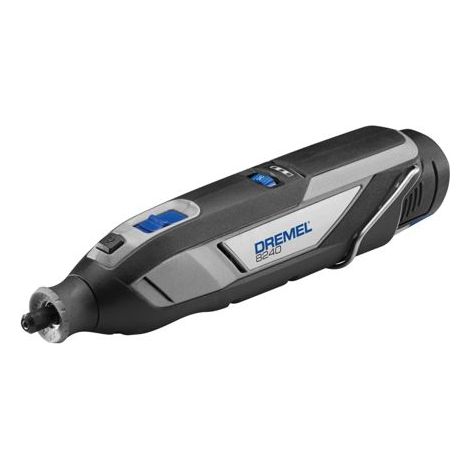 Dremel 8240 Akku-Rotationswerkzeug, 12V 2Ah Lithium-Ionen-Akku, Multifunktionswerkzeug Set mit 3 Auf-und Vorsätzen, 45 Zubehören, variable Drehzahl 5.000–35.000/min, und schnelle Ladezeit (1/5)