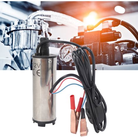 Pompe à huile électrique miniature pour machines agricoles, DC12V, pompe diesel auto-amorçante. (1/5)