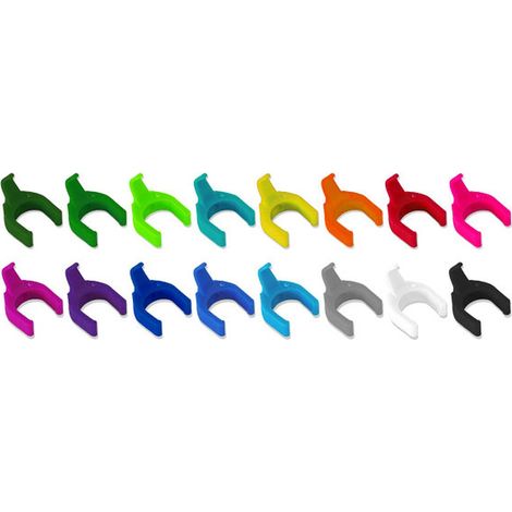 Sachet de 50 patchclip vert fluo