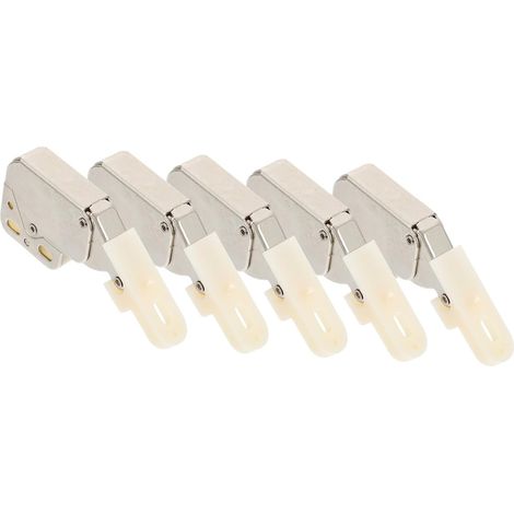 Loquets à ressort, lot de 5, fermeture par simple pression (1/5)
