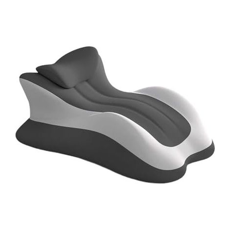 [NON UTILIZZATO] Cuscino ergonomico in memory foam per supporto cervicale compatibile con tutte le marche dimensioni 58 x 38 x 23 cm per auto ufficio e camera da letto (1/4)