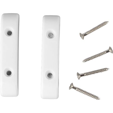 2 Pièces Support de Pouce pour Guitare Basse Jazz, Léger et Anti-Dérapage en Plastique Blanc - Référence GM02 (1/5)