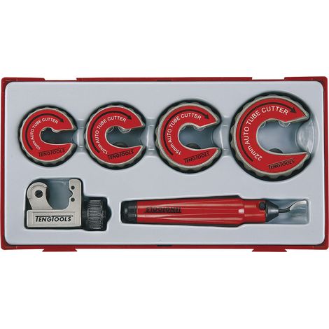 Set Coupe tube TT1 tray 3-22mm 6 pièces Teng Tools TTTC06 (1/2)
