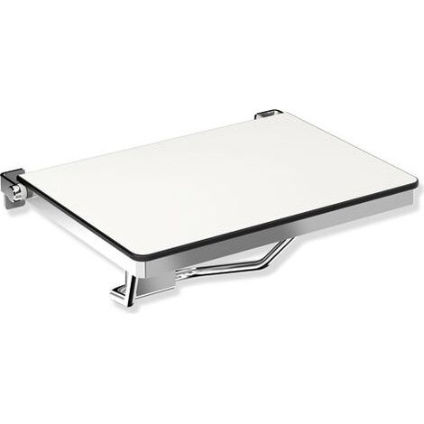 HEWI 900.51.21040 Siège rabattable pour toilettes DU, angle droit (USA) Système 900 (1/3)