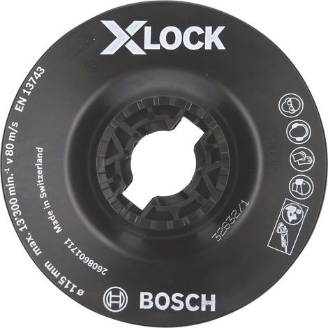 Bosch PRO  Backing Pad  X-Lock blando  115 mm  blando -  2608601711