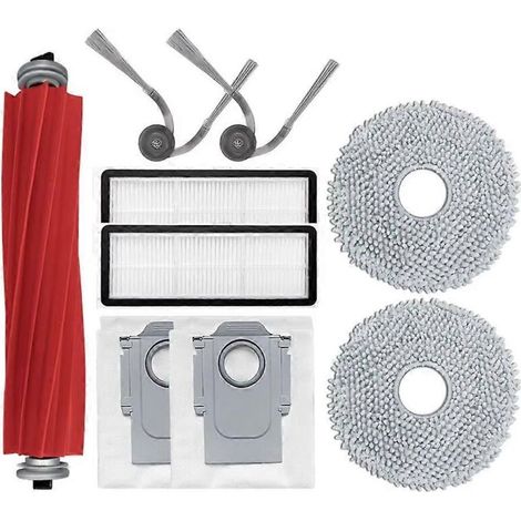 Pièces de rechange pour aspirateur robot Roborock QR790/QV35A : brosse principale + filtre HEPA + accessoire de nettoyage (1/5)