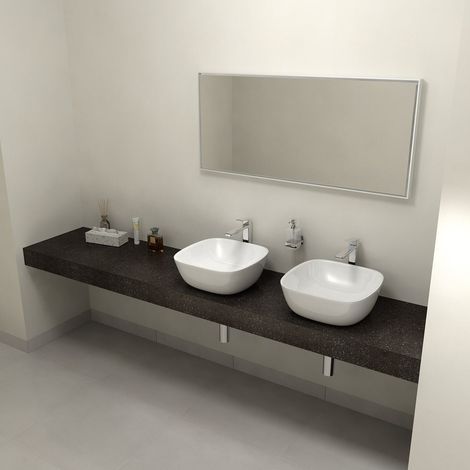 TAILOR Plan de travail Rockstone 250x50 cm, version F (1/5)