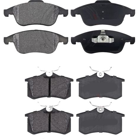 KIT PASTIGLIE FRENO ANTERIORI E POSTERIORI compatibile con SEAT ARONA (KJ7) / PASTIGLIE FRENANTI AUTO OEM P 85 167,P 85 020 / SOSTITUZIONE DIRETTA / BASSA POLVERE / SILENZIOSO