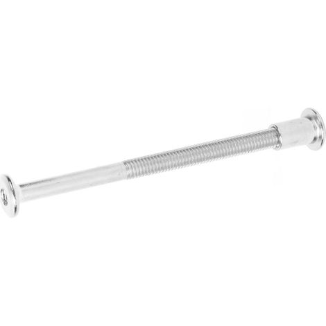 10 Paar Innensechskant-Schraubenmuttern-Set 12 mm, vernickelter Kohlenstoffstahl, M6 x 90 (1/5)