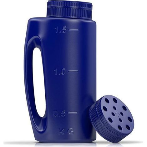 Tenu à la Main avec Taille Ajustable de Trou, Pratique pour Engrais, Gazon, graines, sel dégivrant, répulsif Anti-Insectes et Bien
