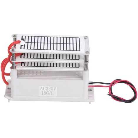 Générateur d’ozone domestique avec plaque céramique – 18 g/h, 220 V, purificateur d’odeurs puissant pour maison et bureau (1/5)