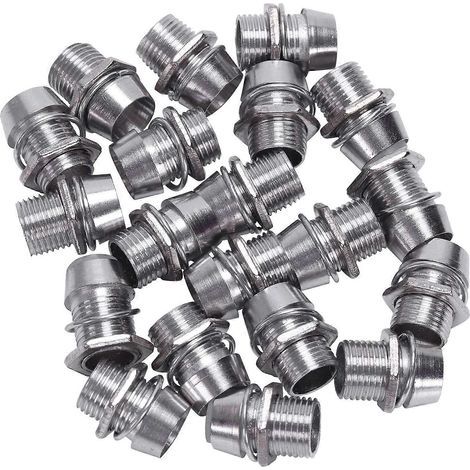 20 supports de diodes électroluminescentes (DEL) en cuivre de 5 mm pour panneau d'affichage (1/5)