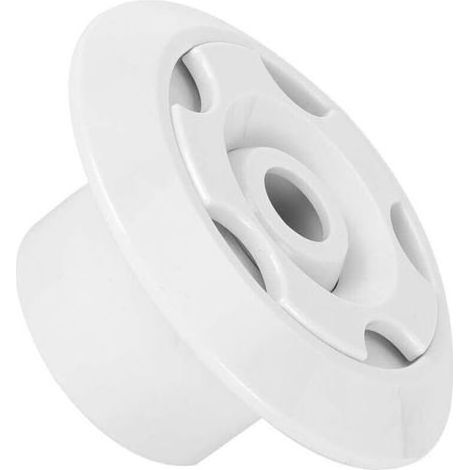 Lntyq Rotatif Blanc Rond Piscine Massage buse, Piscine Spa Accessoire buse refoulement Piscine, Matériau ABS, 10.965.7cm (1/5)