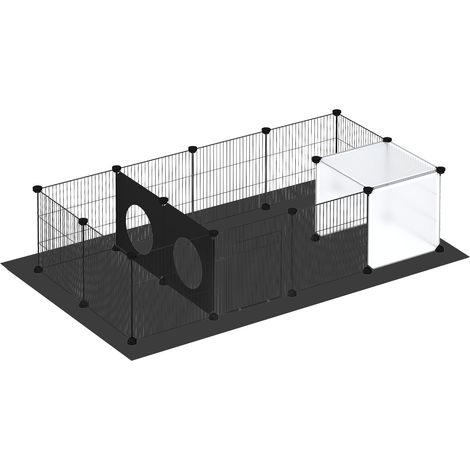 Small Animal Playpen Puppy Rabbit Fence Hamster Exercise Run Enclosure Indoor