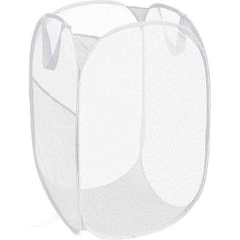 Panier à linge pliable en filet –Panier de rangement pliable, léger et résistant (1/5)