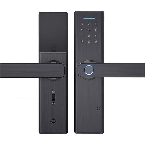 Elektronisches WLAN-Türschloss, biometrischer Fingerabdrucksensor, schlüssellos für Hotel/Haus