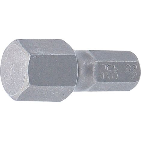 BGS esagonale Bit 12 mm, attacco lunghezza 30 mm, 5/16 , 1 pezzi, 4390 (1/2)