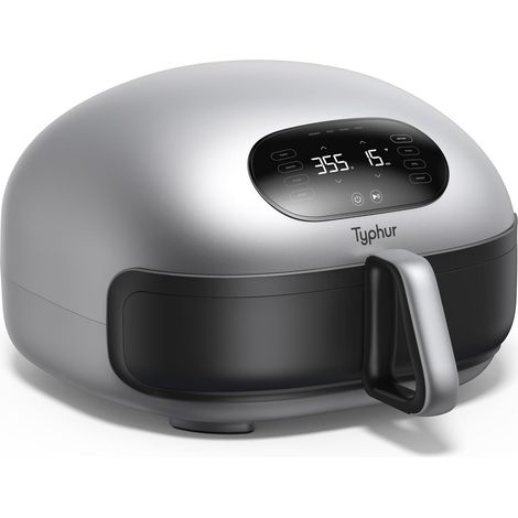 Dome 2 Air Fryer 15-in-1, 5,3L Friteuse Sans Huile, Vitesse Cuisson Flux d'air Innovant, Friteuse à Air Numérique Intelligente Autonettoyante, Panier Friteuse Électrique LED Écran Tactile (1/5)