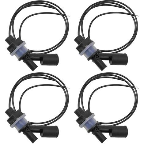 Lot de 4 Capteurs de Niveau deau, Interrupteur Flotteur pour, Pompe Capteur Niveau Eau Interrupteur De Niveau Automatique pour Aquarium de Piscine (1/5)