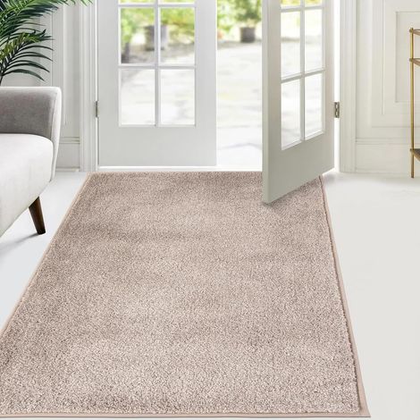 Paillasson Interieur 120 x 120 cm, Tapis d'Entrée Antidérapant et Lavable en Machine, Tapis de Sol Douces Absorbantes pour Chien, Entrée, Porte, Couloir, Passage et Cuisine