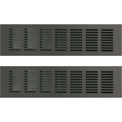 Rechteckiges Lüftungsgitter. rechteckige Luftauslassöffnung. Luftauslass. rechteckiges Lüftungsgitter. rechteckige Luftauslassöffnung für optimale Belüftung 80 x 300 mm 2 Stück