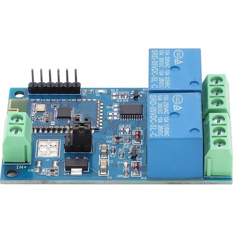 Module relais Bluetooth bidirectionnel pour application mobile Android, commande à distance sans fil 5 V (1/5)