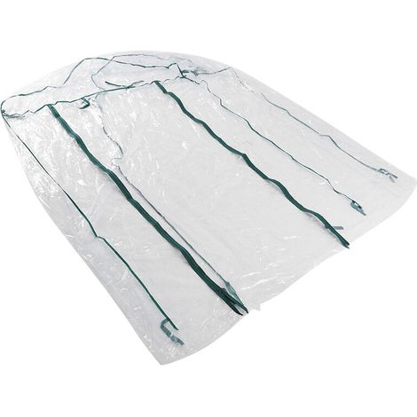 Tragbares Gartengewächshaus 143x73x195cm, wärmende Abdeckung für blühende Pflanzen, Gartenaccessoire für draußen