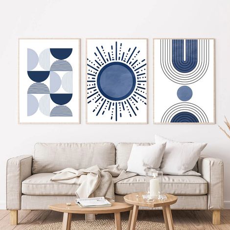 Lot de 3 posters bohémiens ensemble de posters esthétiques avec plantes décoration murale bohème images sans cadre Poster 09 20 x 30 cm (1/5)