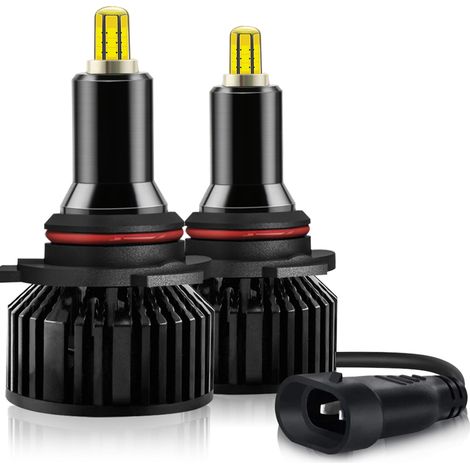 Bombillas LED para faros delanteros de coches, luz de carretera, proyector de haz ajustable 360°, ultrabrillantes, visión amplia. (1/5)