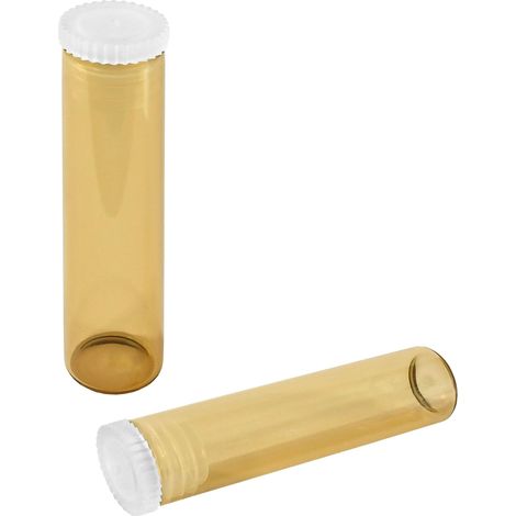 Lot de 50 Bocaux en Verre, Verres à Fond Plat avec Bouchon à Lamelles Ø 12 mm (1/5)