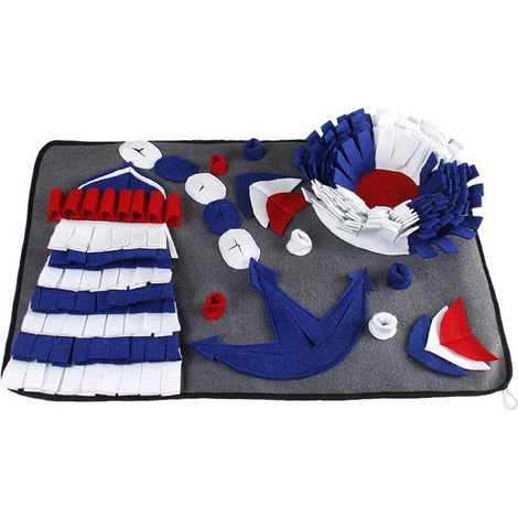 Tapis de léchage et de fouille pour chiens et chiots – Idéal pour le dressage et l'alimentation lente – Facile à ranger et à transporter (1/5)