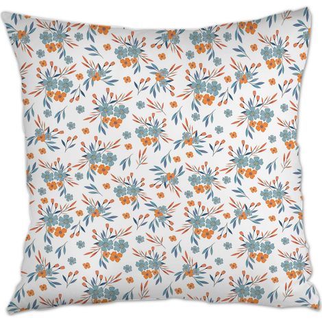 Housse de coussin carrée standard 45x45cm rustique pour la Saint-Valentin, mariage, anniversaire, naissance de bébé (1/5)