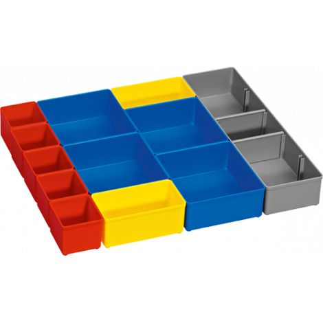 Bosch Professional – Boite de rangement pour outils 12 compartiments – Matériau PS – Compatible i-BOXX 53 – Organisation optimale des petites pièces - 1600A001S5 (1/5)