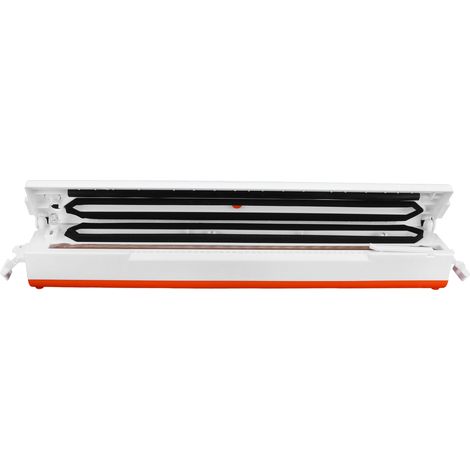 Machine de mise sous vide portable pour petits aliments, idéale pour la cuisine (prise UE 220 V, orange).