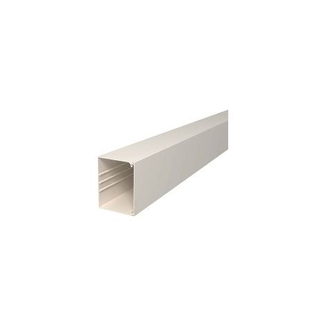 OBO Bettermann Vertr Wand+Deckenkanal m.Obert. 100x130mm,PVC WDK100130CW 2 Stk (1/2)
