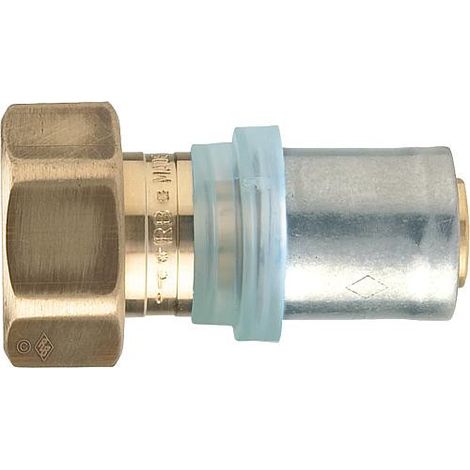 EVENES raccord a sertir pour multicouche, raccord avec bague conique, 16x2mm-1/2" (1/2)