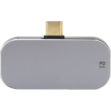 Adaptateur USB-C vers DP 3-en-1 MiniPD avec Charge Rapide, Transmission Haute Vitesse et Taille Portable - Station d'Accueil USB-C Compacte (1/5)