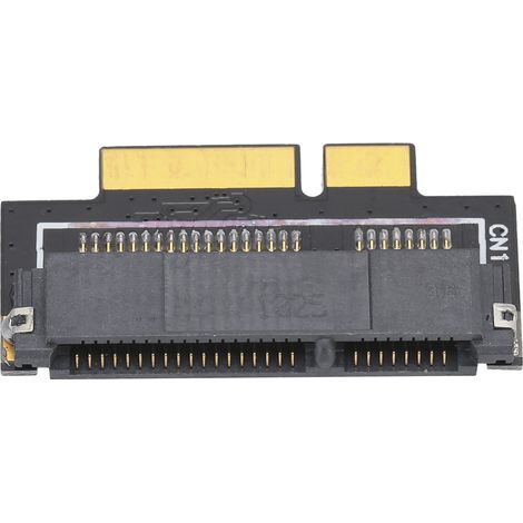 Carte adaptatrice MSATA vers 17+7 broches 2012 pour OS X avec support d'extension pour rack (1/5)