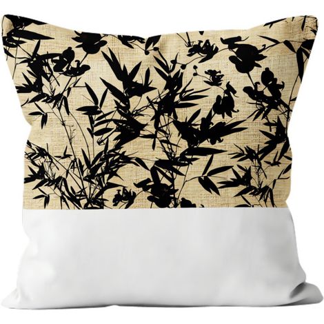 Coussin en coton 40x40 cm MAYLINE, par Soleil d'ocre