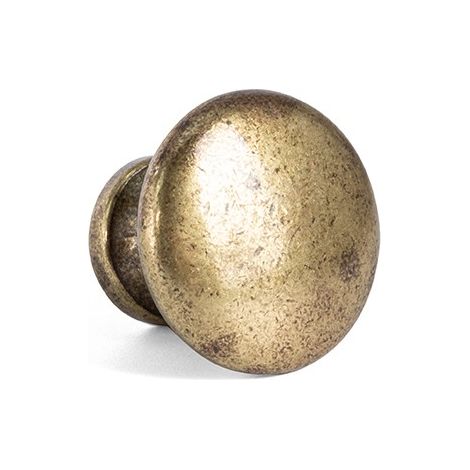 TRENTADUE parma pomo zamak acabado oro viejo ø diámetro ø25 , El pomo Parma de Zamak es una pieza atemporal diseñada para aportar est (1/4)