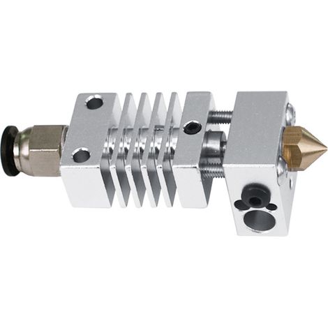 Extrusionskopf-Kit aus Edelstahl mit J-förmigem Gehäuse für die 3D-Drucker CR10, CR10S, CR10S4 und CR10S5. (1/3)